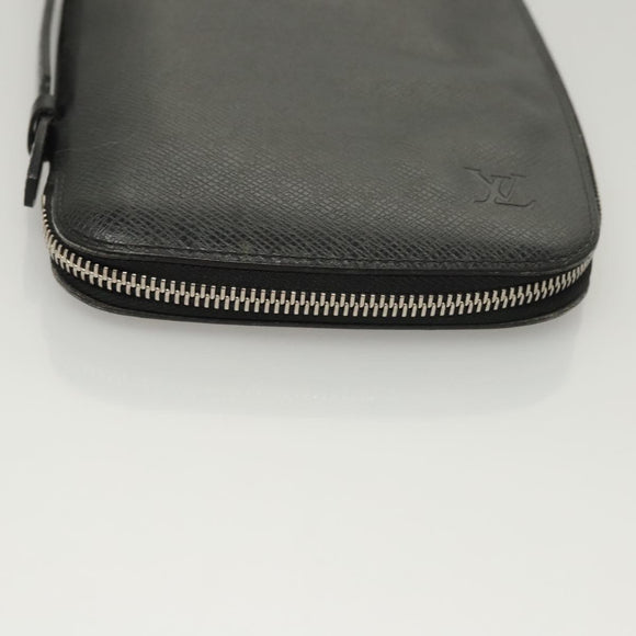 LOUIS VUITTON Taiga Organizer Atoll Travel Case Ardoise M30652 LV Auth bs24260