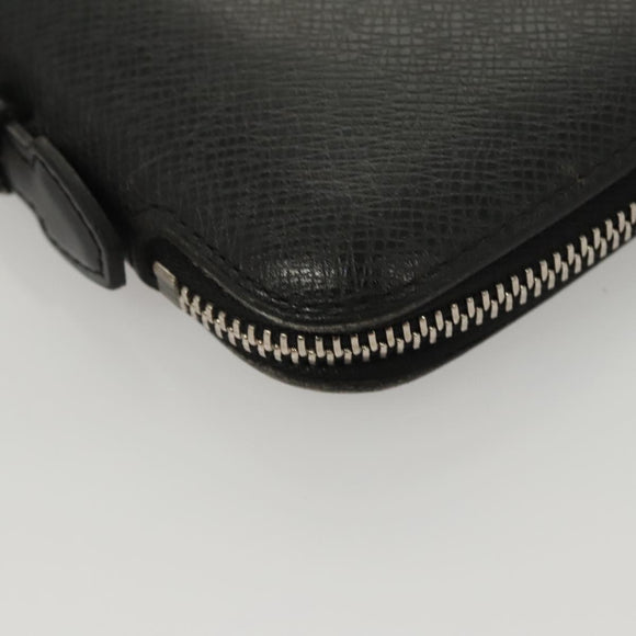 LOUIS VUITTON Taiga Organizer Atoll Travel Case Ardoise M30652 LV Auth bs24260