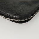 LOUIS VUITTON Taiga Organizer Atoll Travel Case Ardoise M30652 LV Auth bs24260-15
