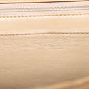 CHANEL Matelasse Hand Bag Calf Skin Beige CC Auth bs24263-11