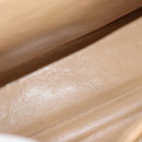 CHANEL Matelasse Hand Bag Calf Skin Beige CC Auth bs24263-12