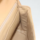 CHANEL Matelasse Hand Bag Calf Skin Beige CC Auth bs24263-22
