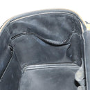 CHANEL Vanity Pouch Patent leather 2way Black Gold CC Auth bs24264-20