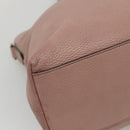GUCCI Hand Bag Leather Outlet 2way Pink Gold 365346 Auth bs24266-16