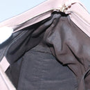 GUCCI Hand Bag Leather Outlet 2way Pink Gold 365346 Auth bs24266-18