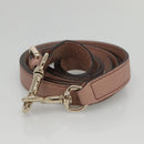 GUCCI Hand Bag Leather Outlet 2way Pink Gold 365346 Auth bs24266-21