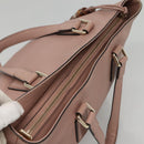 GUCCI Hand Bag Leather Outlet 2way Pink Gold 365346 Auth bs24266-6