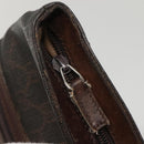 GUCCI GG Supreme Shoulder Bag PVC Outlet Brown Silver 264217 Auth bs24270-10