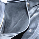 CHANEL V stitch Hand Bag Lamb Skin Black CC Auth bs24282-20