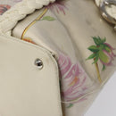 Salvatore Ferragamo Shoulder Bag Vinyl White Auth bs24291-8