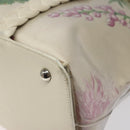 Salvatore Ferragamo Shoulder Bag Vinyl White Auth bs24291-16