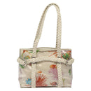 Salvatore Ferragamo Shoulder Bag Vinyl White Auth bs24291-13