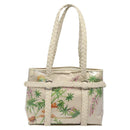 Salvatore Ferragamo Shoulder Bag Vinyl White Auth bs24291-2