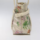Salvatore Ferragamo Shoulder Bag Vinyl White Auth bs24291-4