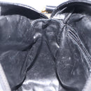 Salvatore Ferragamo Shoulder Bag Canvas Leather Black Auth bs24292-20