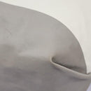 CHANEL Hand Bag Nylon 2way White Gray Silver CC Auth bs24302-20