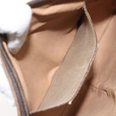 GUCCI GG Supreme Web Sherry Line Bag PVC Beige Gold 904 02 047 Auth bs24305-11