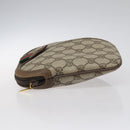 GUCCI GG Supreme Web Sherry Line Bag PVC Beige Gold 904 02 047 Auth bs24305-4