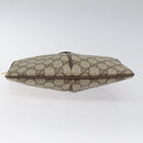 GUCCI GG Supreme Web Sherry Line Bag PVC Beige Gold 904 02 047 Auth bs24305-6