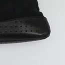 GUCCI GG Canvas Shoulder Bag Black Silver 145857 001013 Auth bs24306-14