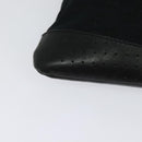 GUCCI GG Canvas Shoulder Bag Black Silver 145857 001013 Auth bs24306-15