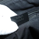 GUCCI GG Canvas Shoulder Bag Black Silver 145857 001013 Auth bs24306-12