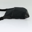GUCCI GG Canvas Shoulder Bag Black Silver 145857 001013 Auth bs24306-3