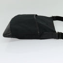 GUCCI GG Canvas Shoulder Bag Black Silver 145857 001013 Auth bs24306-4