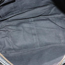 BURBERRY Nova Check Hand Bag Canvas 2way Black Auth bs24315-11