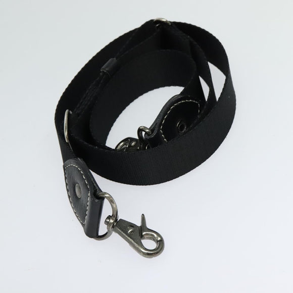 BURBERRY Nova Check Hand Bag Canvas 2way Black Auth bs24315