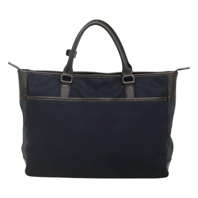 BURBERRY Black label Hand Bag Nylon Navy Auth bs24316 - 0