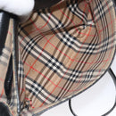 Burberrys Shoulder Bag Leather Black Auth bs24318-21