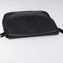 Burberrys Shoulder Bag Leather Black Auth bs24318-6