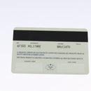 PRADA Shoulder Bag Enamel Beige Silver Auth bs24323-12