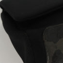 PRADA Sports Shoulder Bag Nylon Black Silver Auth bs24324-15