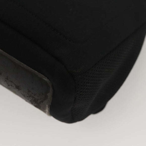 PRADA Sports Shoulder Bag Nylon Black Silver Auth bs24324