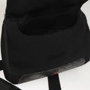 PRADA Sports Shoulder Bag Nylon Black Silver Auth bs24324-18