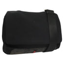 PRADA Sports Shoulder Bag Nylon Black Silver Auth bs24324-1