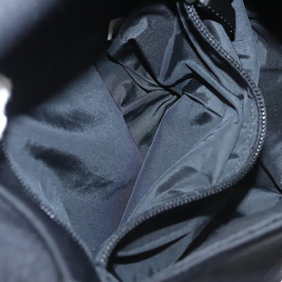 PRADA Sports Shoulder Bag Nylon Black Silver Auth bs24324