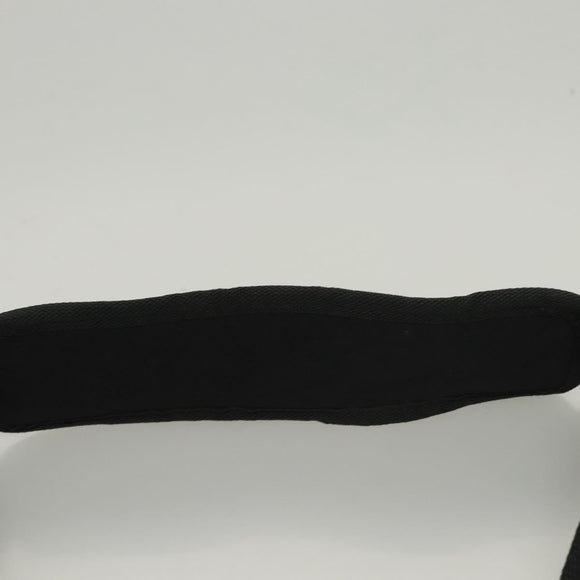 PRADA Sports Shoulder Bag Nylon Black Silver Auth bs24324