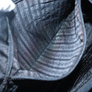 PRADA Shoulder Bag Nylon Khaki Silver Auth bs24325-20