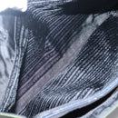 PRADA Shoulder Bag Nylon Khaki Silver Auth bs24325-22