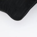 PRADA Shoulder Bag Nylon Black Silver Auth bs24328-17