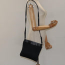 PRADA Shoulder Bag Nylon Black Silver Auth bs24328-23