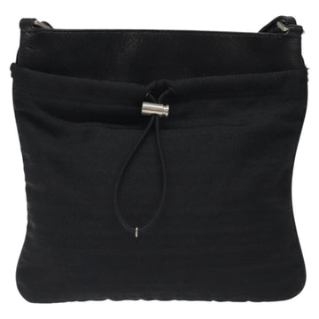 PRADA Shoulder Bag Nylon Black Silver Auth bs24328 - 0