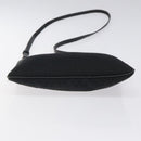 PRADA Shoulder Bag Nylon Black Silver Auth bs24328-5