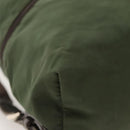 PRADA Backpack Nylon Khaki Silver Auth bs24334-15