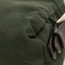 PRADA Backpack Nylon Khaki Silver Auth bs24334-17