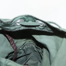 PRADA Backpack Nylon Khaki Silver Auth bs24334-22