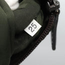 PRADA Backpack Nylon Khaki Silver Auth bs24334-23